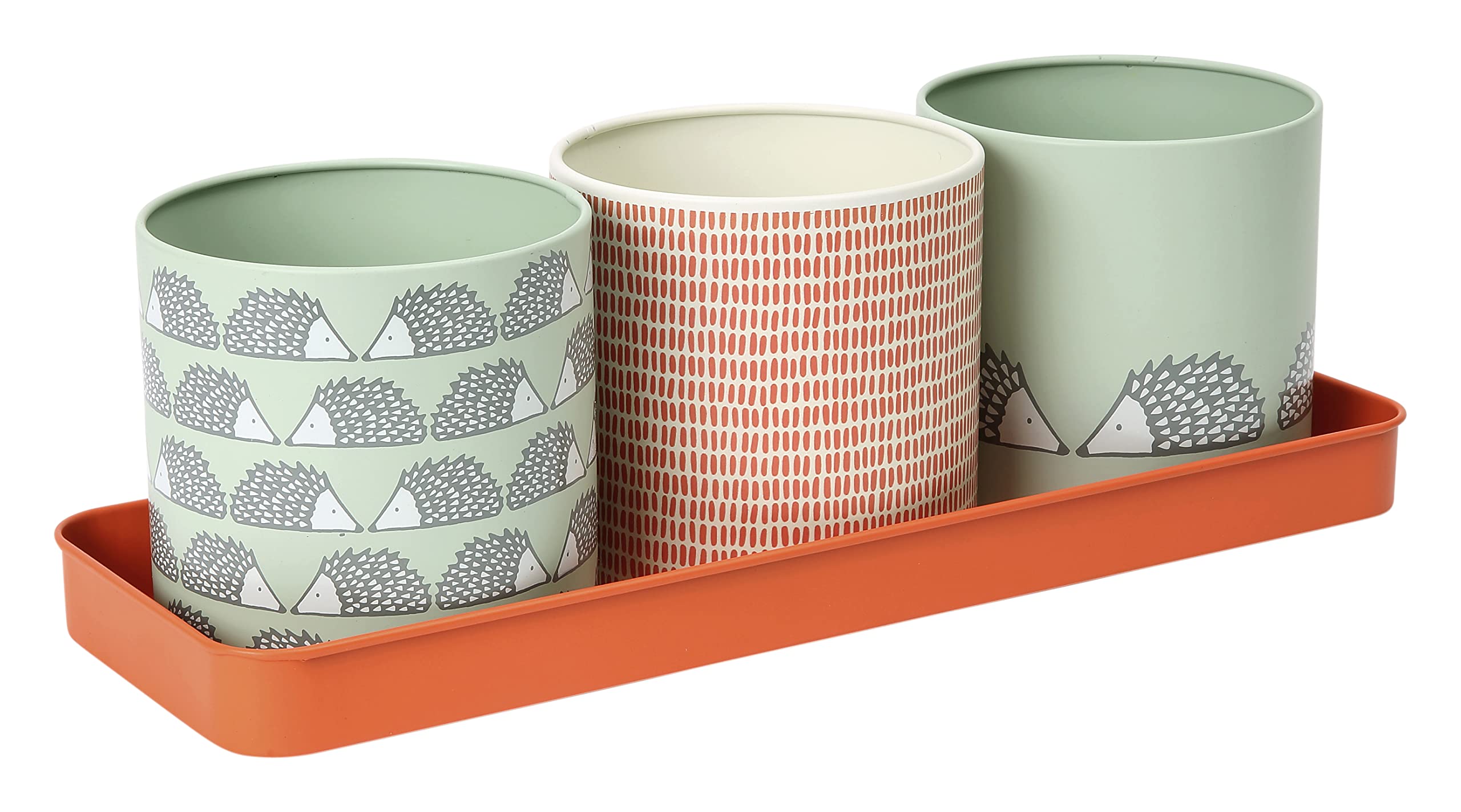 Dexam Scion Spike Set of 3 Herb Pots - Sage