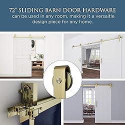 National Hardware, 72 in, Brushed Gold N700-006