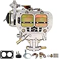 Condgreemee 2 Barrel Carburetor for Weber 38/38 Carburetor Carb 38x38 for Fiat Renault Ford VW Dodge Toyota Daewoo Mitsubishi Performance 428 electric choke, Replace 19830.202 DGES 390