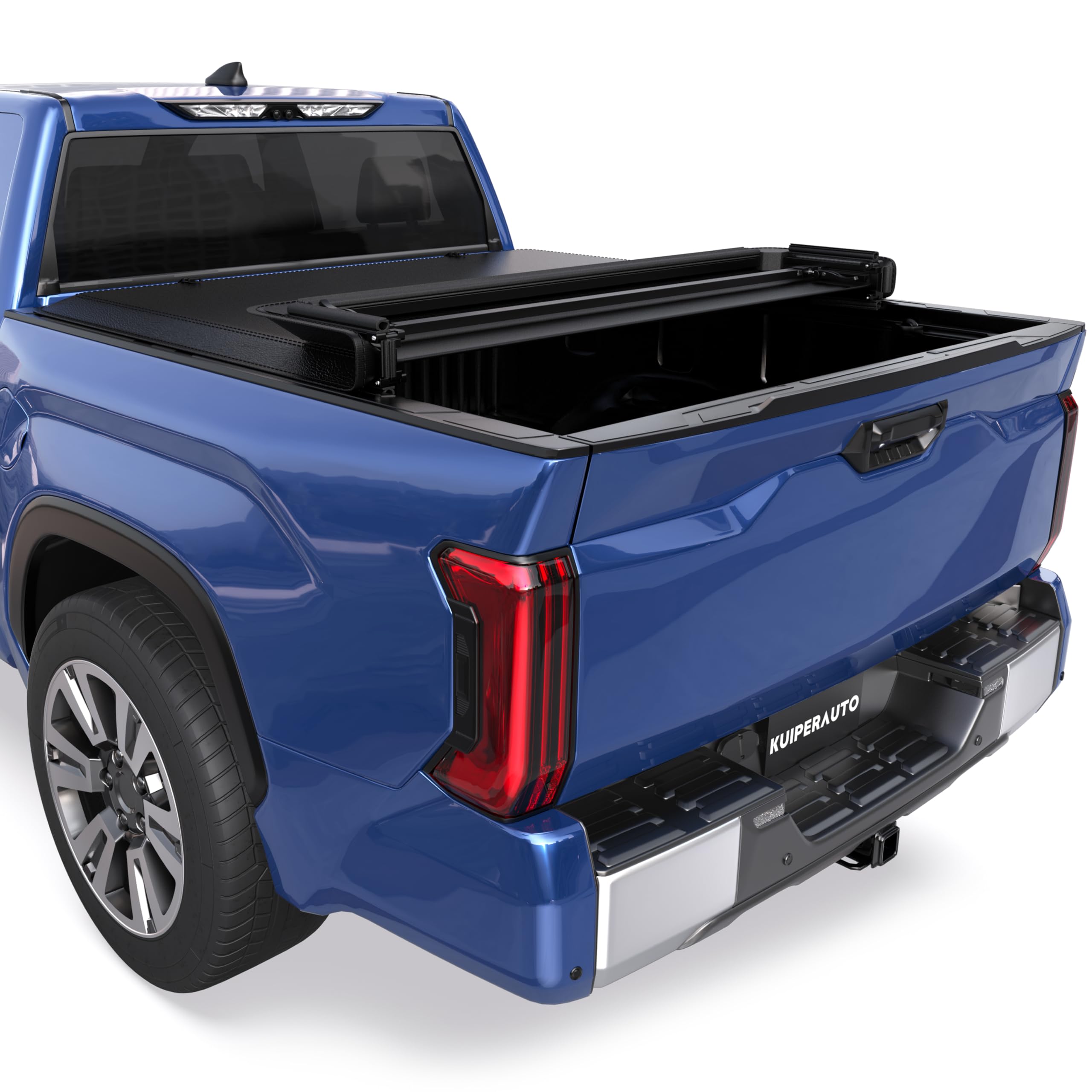 KUIPERAUTO Soft Quad Tonneau Cover Truck Bed Compatible for 2022-2025 ...