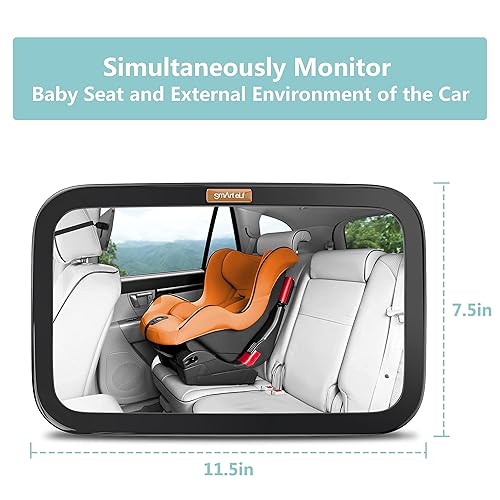 Baby Items Safety Car Seat Mirror For Rear Facing Infant Baby