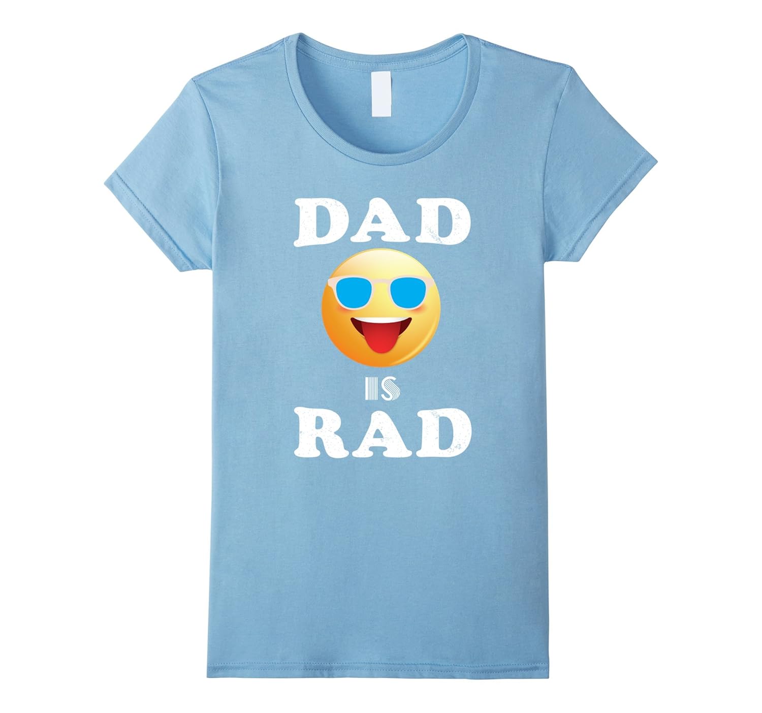 Dad Is Rad With Cute Emoji Funny TShirt Gift For Father4LVS 4loveshirt