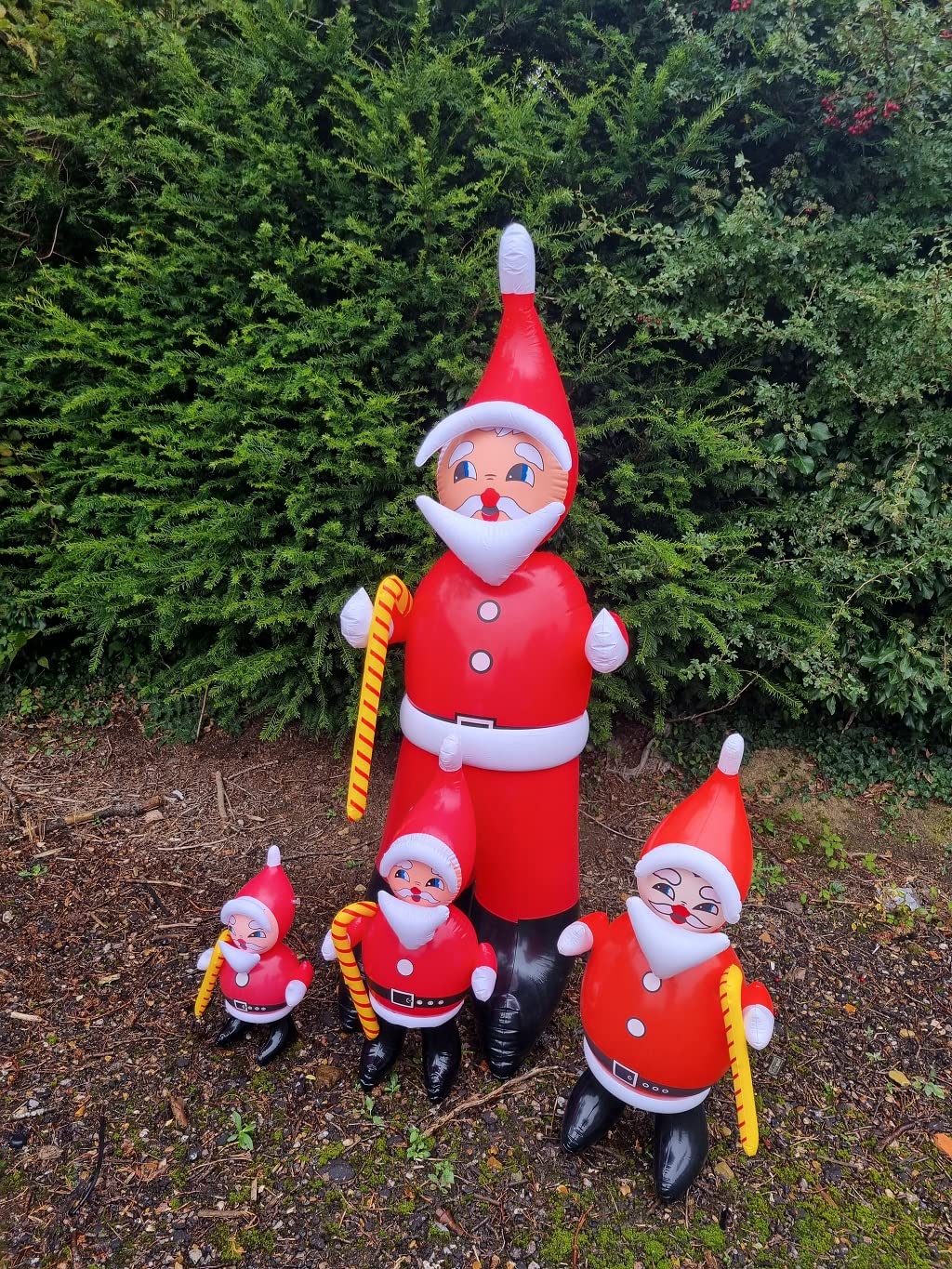 Inflatable Santa Claus Father Christmas for Christmas Decoration Outside Party (200cm)