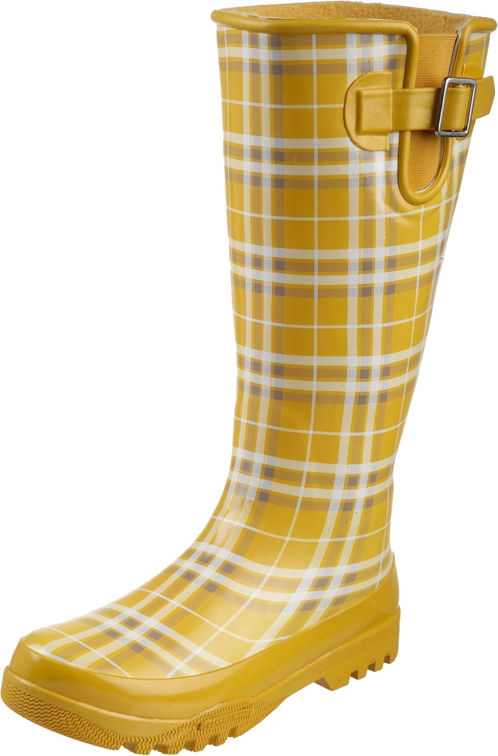 sperry yellow rain boots