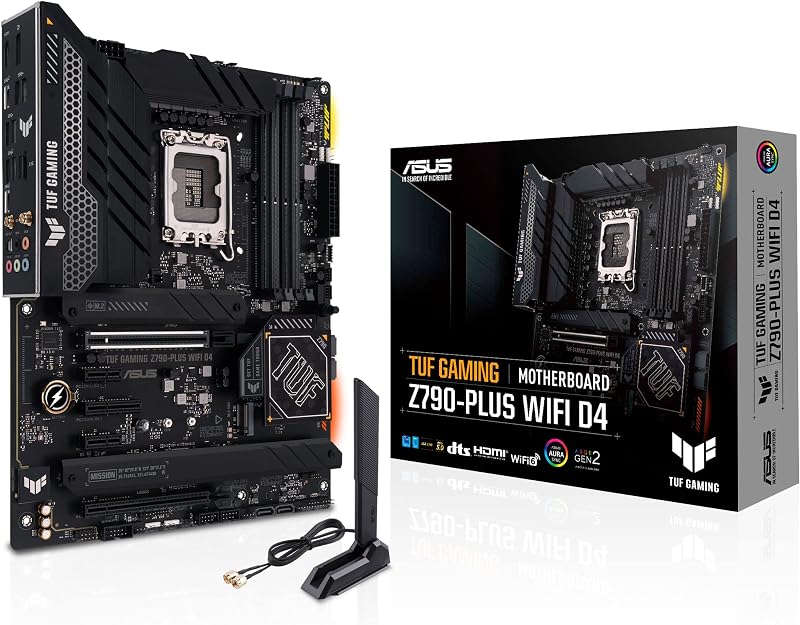 ASUS TUF GAMING Z790-PLUS WIFI D4 Intel LGA1700 ATX Motherboard 20+1 VRM