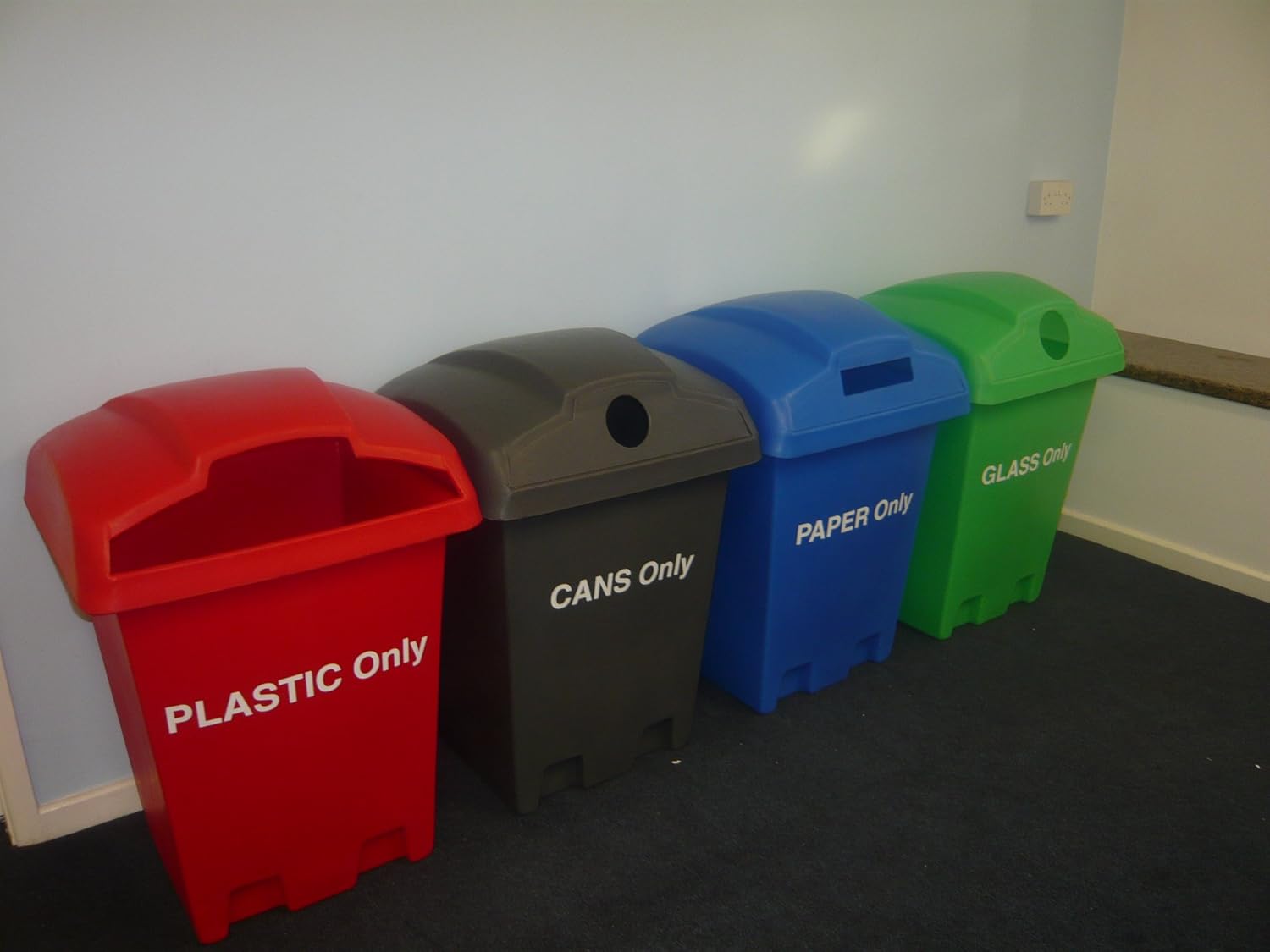Heavy Duty Internal Recycling Bins 60ltr Amazon.co.uk Kitchen & Home