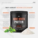 ALPHA01 Bone Broth Protein Powder Beef 200g Unflavoured Grass-Fed view 2