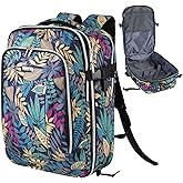 Personal Item Travel Carry On Luggage Backpack for Women Men Flight Approved Casual Weekender Laptop Bag for College Business Outdoors Hiking Water Resistant Lightweight Daypack with USB Charging Port