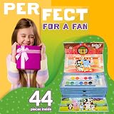 Bluey Art Set for Kids 40+ Pcs Colouring Pencils Paints Crayons Case view 3