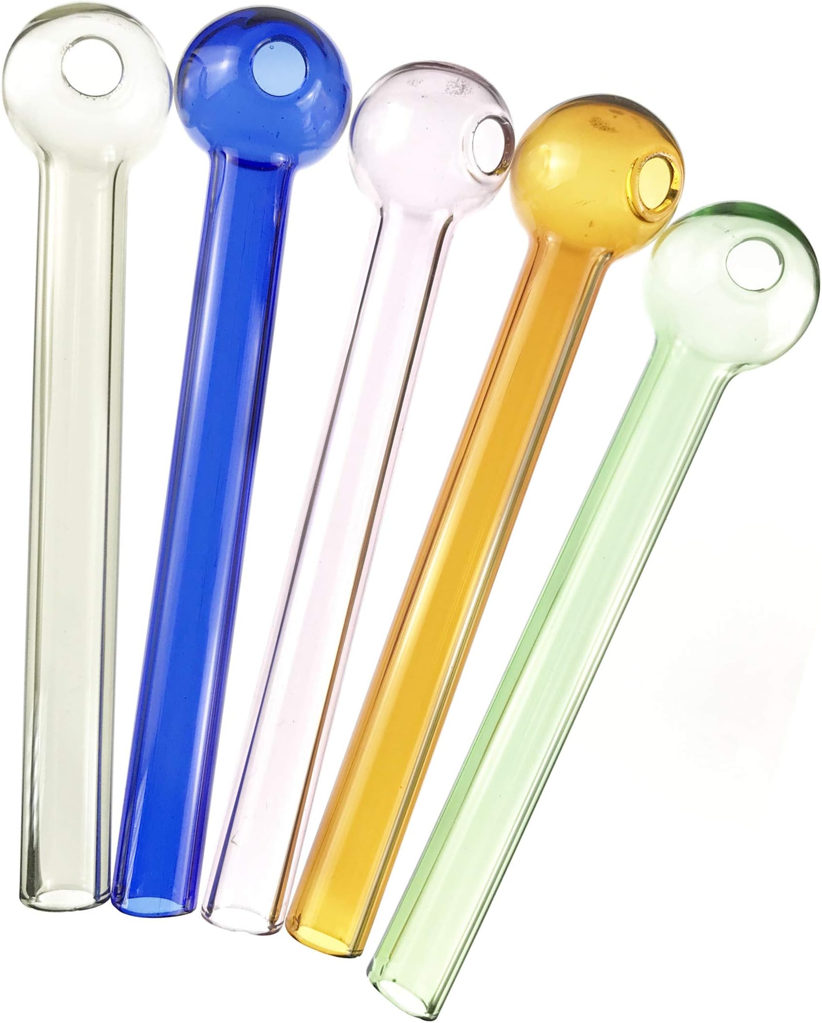 Raymond Child 4.2Inch Length Burnersul Oil Glass Newest Mini Colorf (5Pcs)