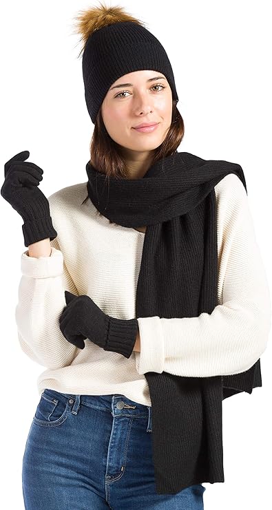 scarf and gloves set