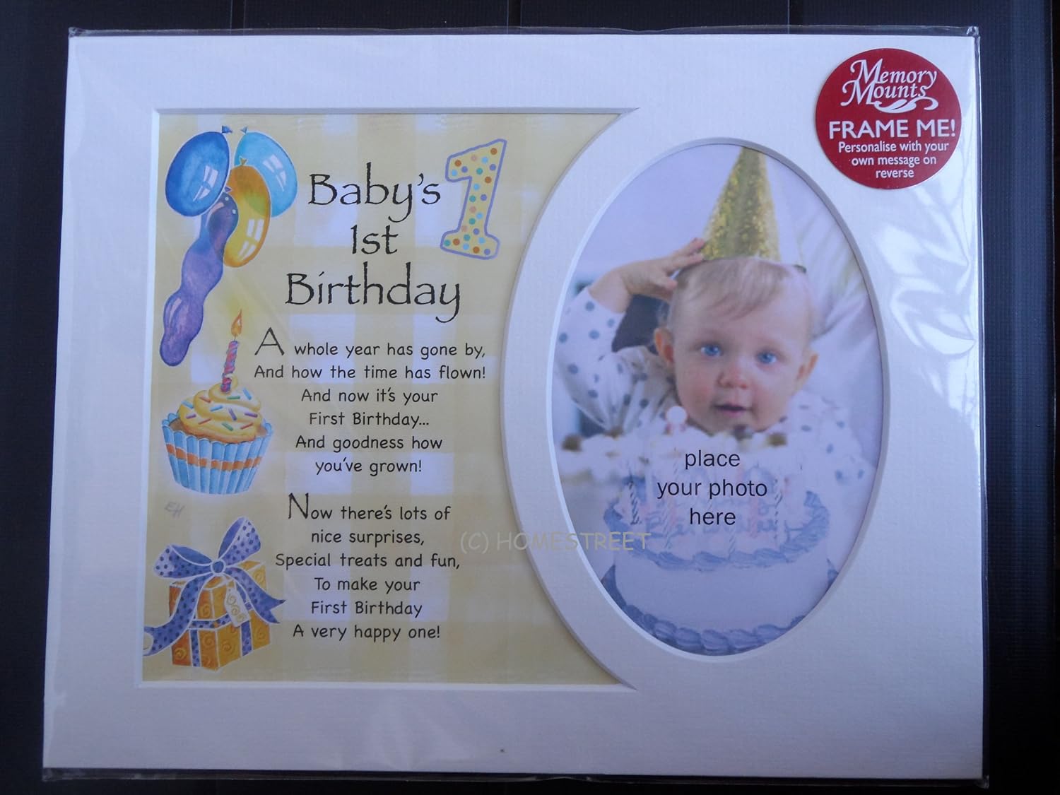 5 3 My 1st Birthday Photo Frame Babys 1st Birthday Occasion Gift 72222