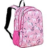 Wildkin 15-inch Kids Backpack – Durable, Padded, Adjustable for School & Travel - Magical Unicorns