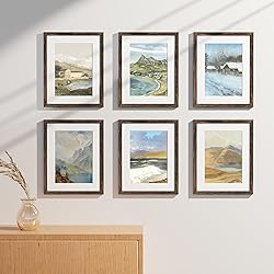 Vittanly 11x14 Picture Frames Set of 9, Shatter