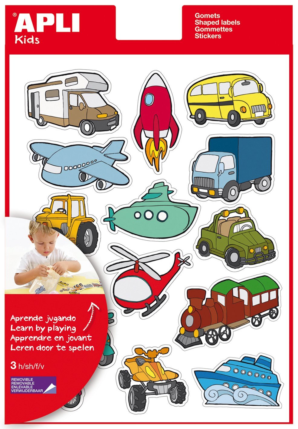 APLI, Stickers 3 hojas