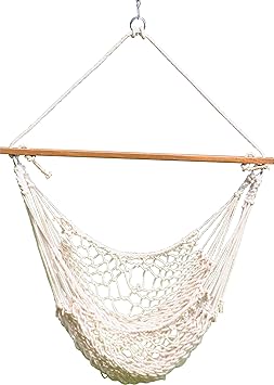Hangit Cotton Rope Swing Hammocks for Garden Home Indoor