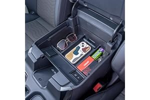 PIMCAR Full Center Console Organizer for 23-25 Chevy Silverado/GMC Sierra 1500, 22-25 Silverado/Sierra 1500 Refreshed Models, 24-25 Silverado/Sierra 2500HD 3500HD (Full Console w/Bucket Seats ONLY)