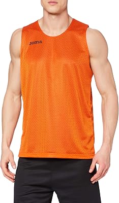 Aro Basketball Reversibil T-Shirt, Herren, Orange-Schwarz, M