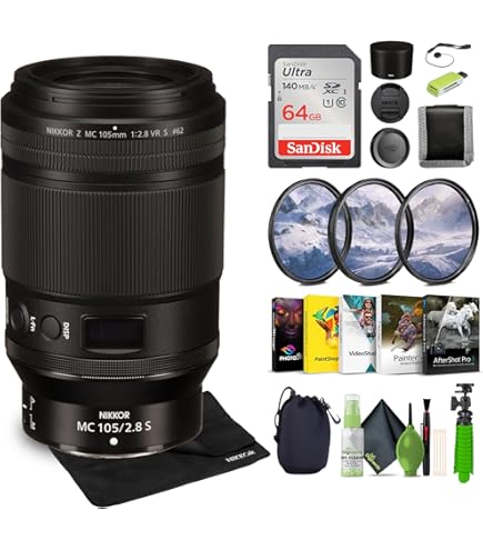 Amazon.com : NIKKOR Z MC 105mm f/2.8 VR S (Renewed) : Electronics