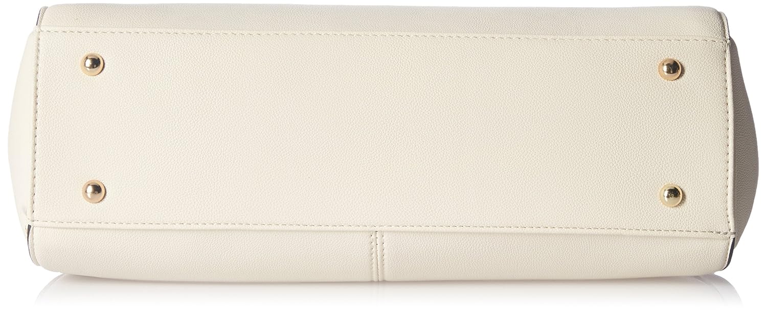 cathy london women's handbag, material- synthethic leather, colour- beige
