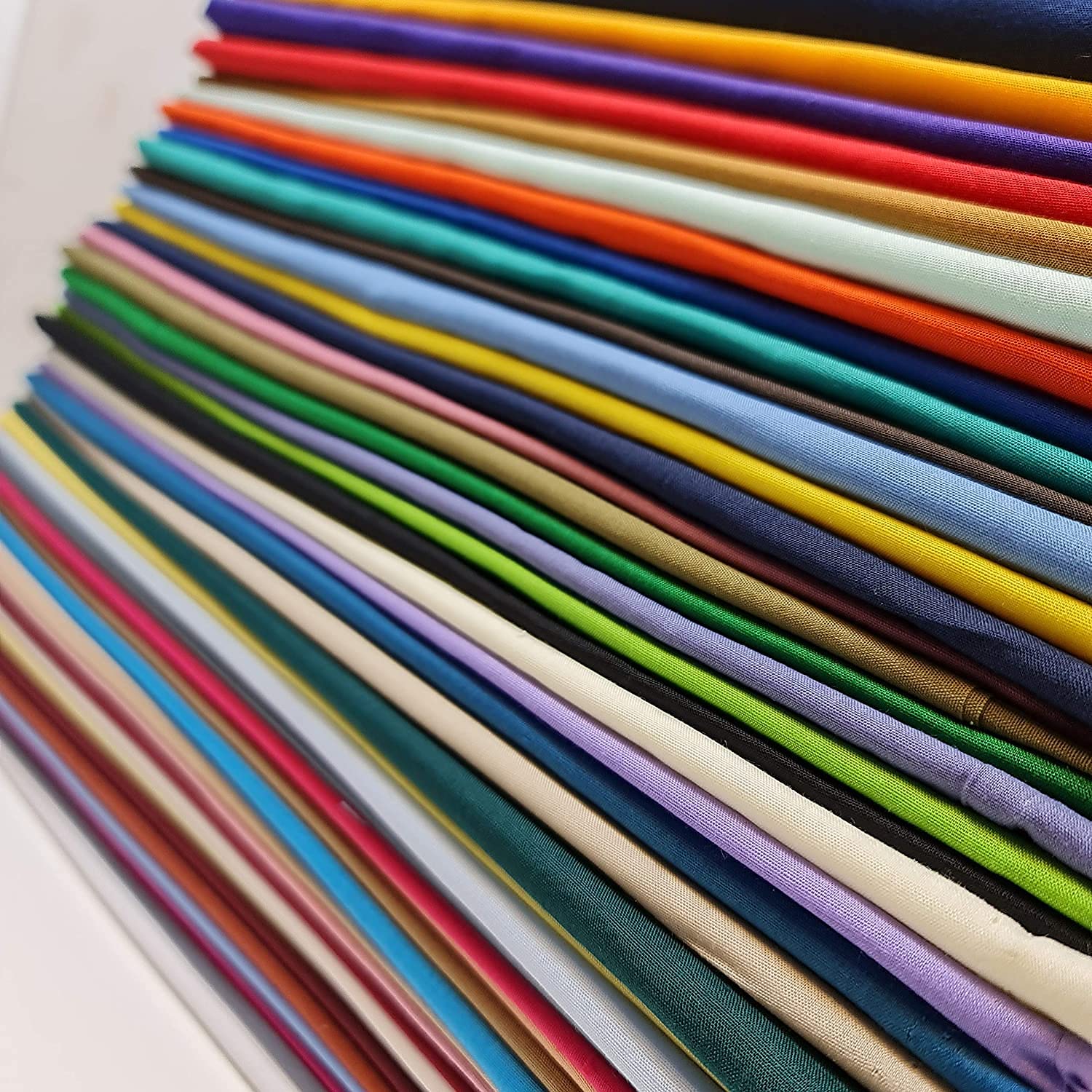 Textile Station Plain/Solid Dyed Polyester Polycotton Dress Craft Fabric Material 44" - 112 cm Wide Sold As 1 Meter Pre - Cut Lengths (Available in 42 Colours)(Teal, 2 Meter)