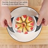 Asdirne Apple Slicer & Corer Set with Sharp Stainless Blades Black view 2