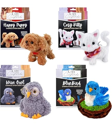 Amazon.com: Janlynn Sock Animal Kit, Claire The Cat : Toys & Games