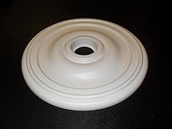 Henta Plano I Ceiling Medallion Paintable ABS