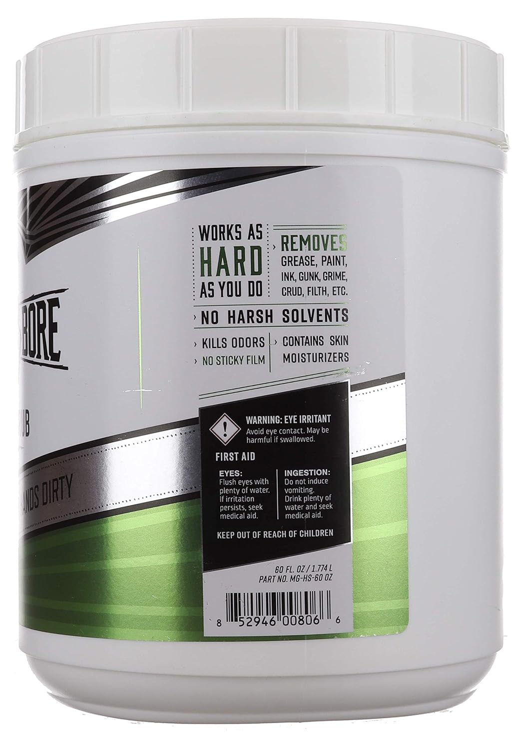 Extreme Green Power Hand Scrub, 60 oz Jar (Formerly Mean Green) - Removes Oil, Grease, Dirt, Filth Without Harsh Chemicals: Beauty