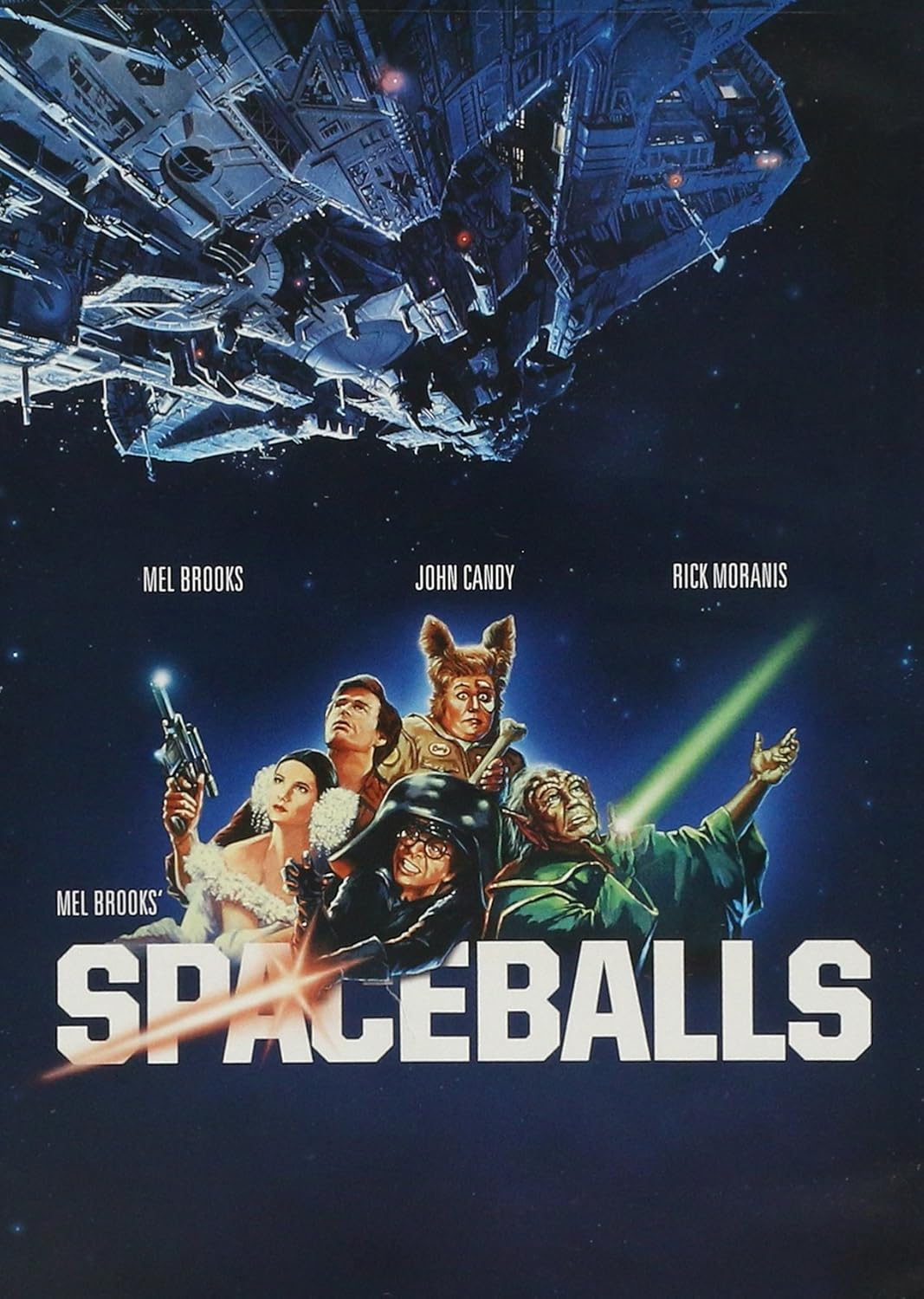 Amazon Com Spaceballs Mel Brooks John Candy Ronny Graham Rick Moranis Bill Pullman Joan Rivers Dick Van Patten George Wyner Daphne Zuniga Rick Ducommun Movies Tv