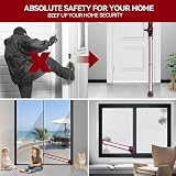 AceMining Security Bar Heavy Duty Door Stopper Sliding Patio Door Adjustable view 7