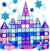 Xekel Magnetic Tiles 100 PCS Frozen Building Blocks Kid Toys view 1