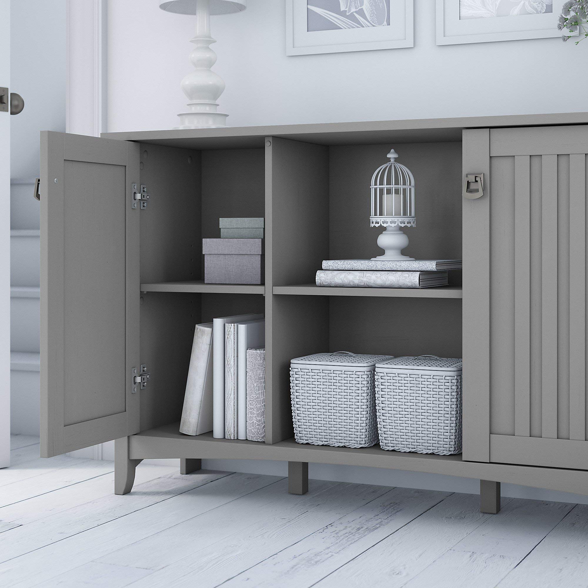 Bush Furniture Salinas Accent Storage With Doors And Shelves