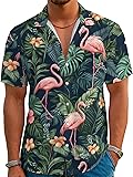 Hawaiian Shirts for Men Summer Beach Casual Short