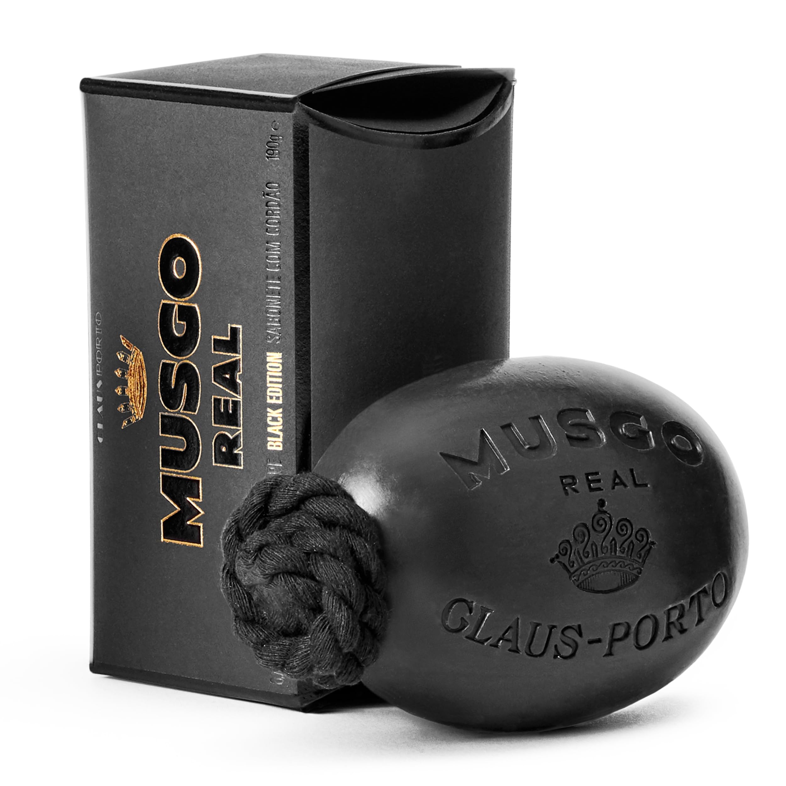 Musgo Real Black Edition Soap On A Rope (190g)