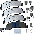 Bendix Fleet Metlok MKD824FM Semi-Metallic Front Brake Pads for Ford Excursion 2005-2000, F-250 2008, F-250 Super Duty 2004-1999, F-350 2004-1999, F-350 Super Duty 2004-1999