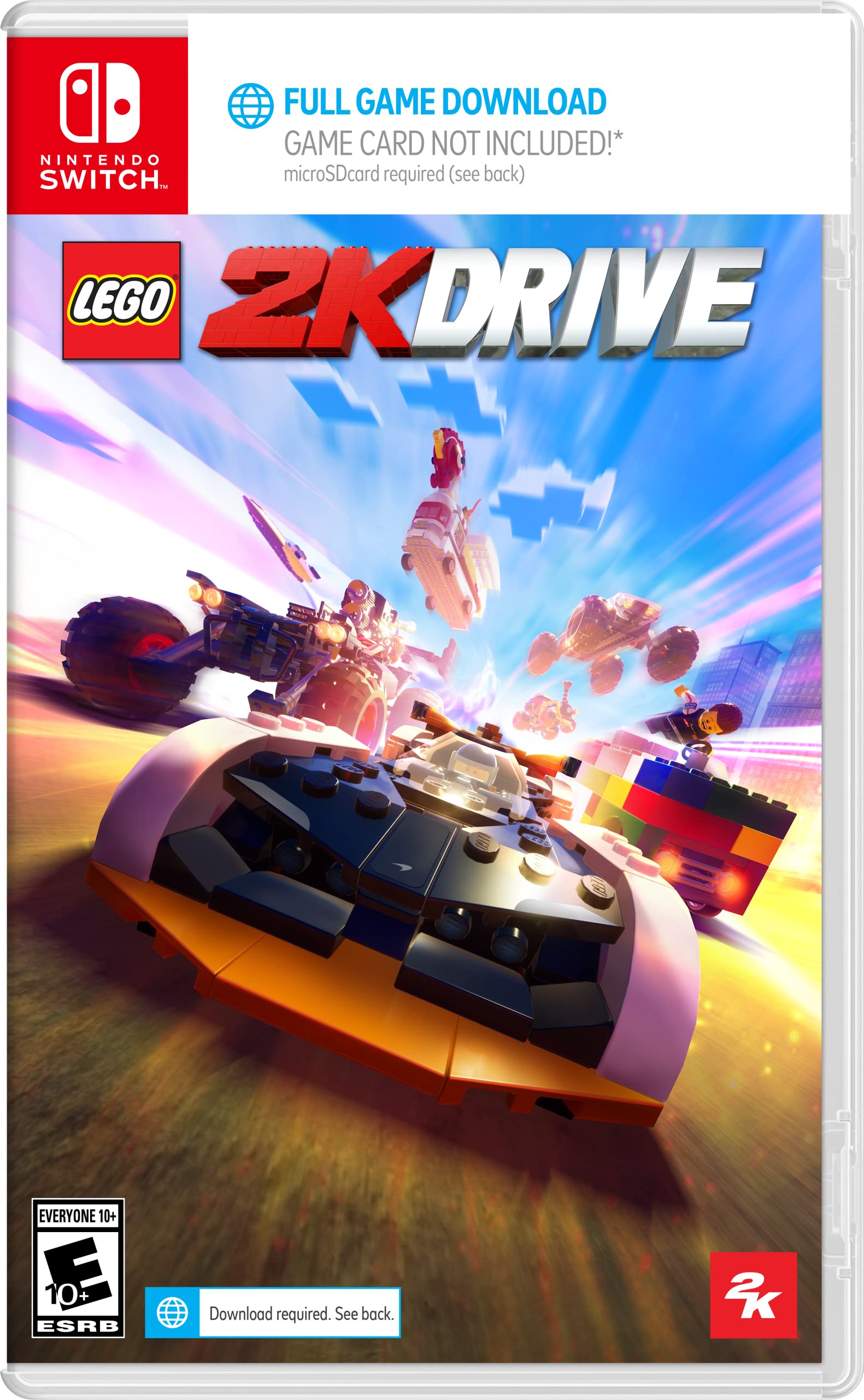 LEGO 2K Drive - Nintendo Switch includes 3-in-1 Aquadirt Racer LEGO® Set