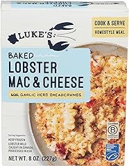 Lukes Lobster Lobster Mac & Cheese, 8 Oz