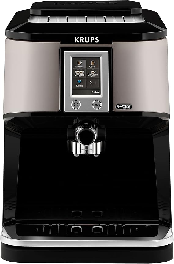 Cafetera Inteligente Independiente Plata Krups