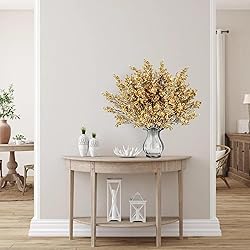 Sggvecsy 15 Pcs Babys Breath Artificial Flowers