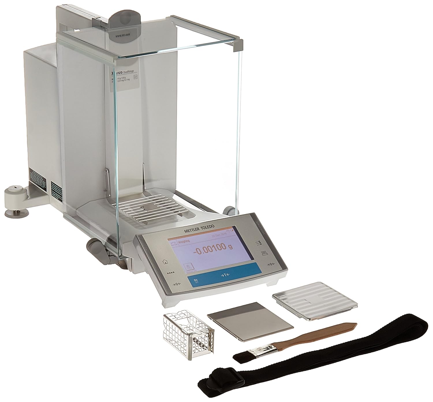 Mettler Toledo XA105DU Dual Range Analytical Balance with Draft Shield