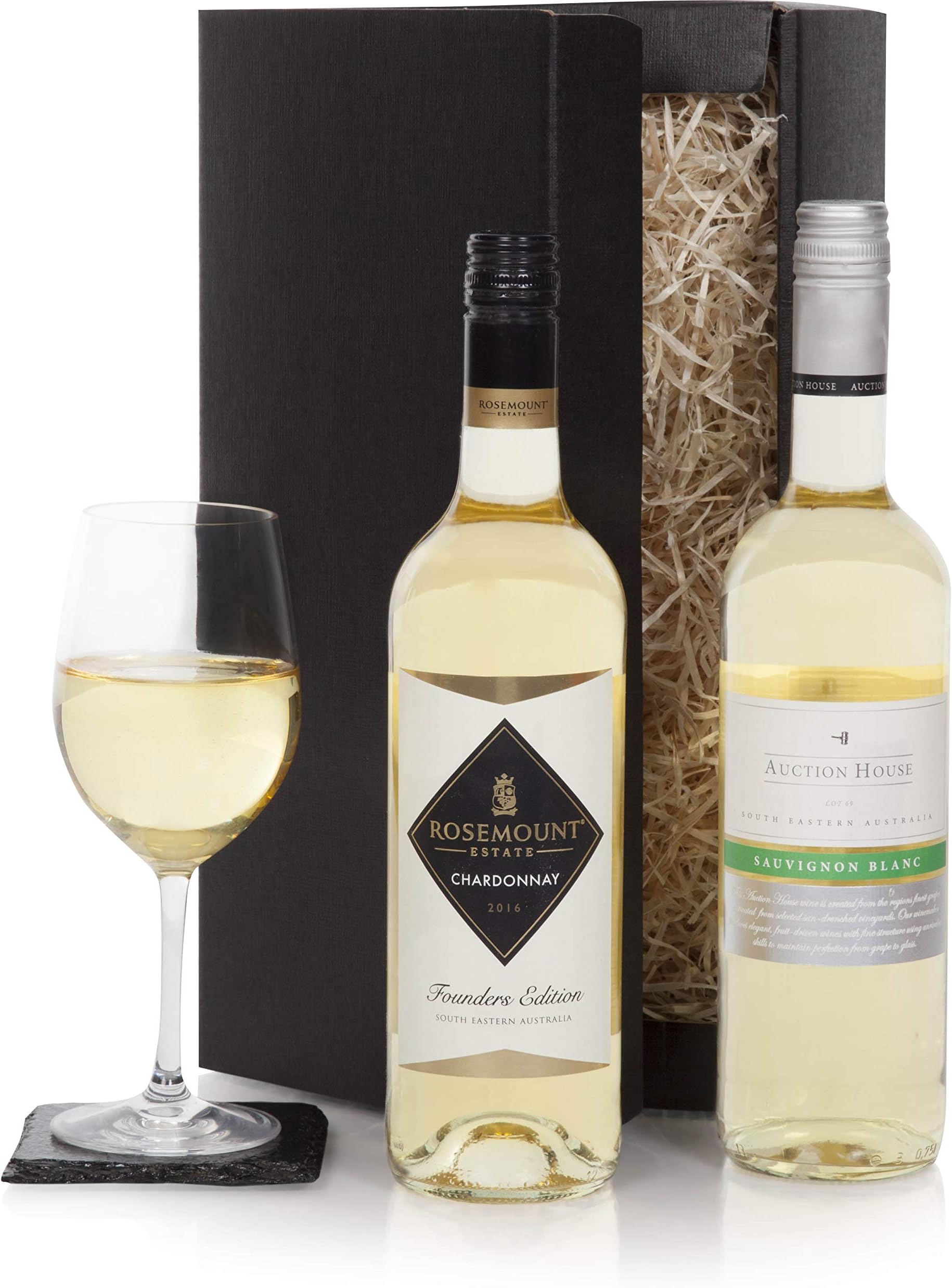 Australian White Wine Duo Hamper - Two Bottle Wine Gift From Australia - Wine Hamper Collection