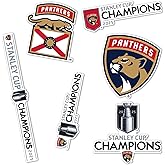 Desert Cactus Florida Panthers 2025 Stanley Cup Champions Team NHL Sticker Vinyl Decal Laptop Water Bottle Car Scrapbook (2025 Stanley Cup Champions - Type 2)