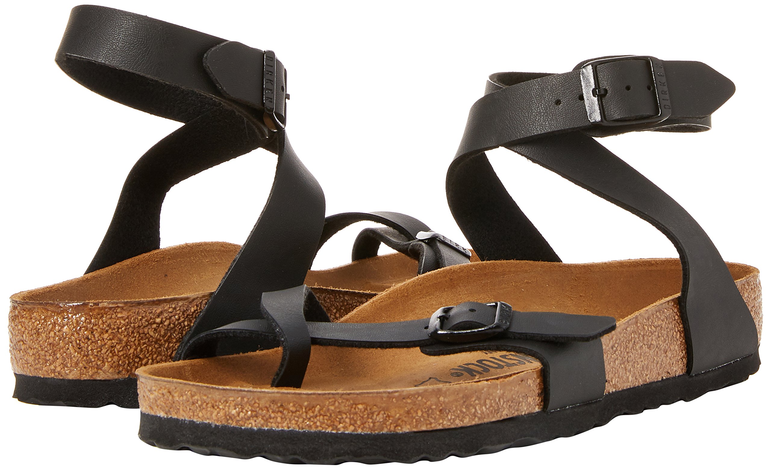 Birkenstock Yara, Women's Ankle-Strap, Black (Noir Noir), 5 UK (38 EU) -  Buy Online - 61361677