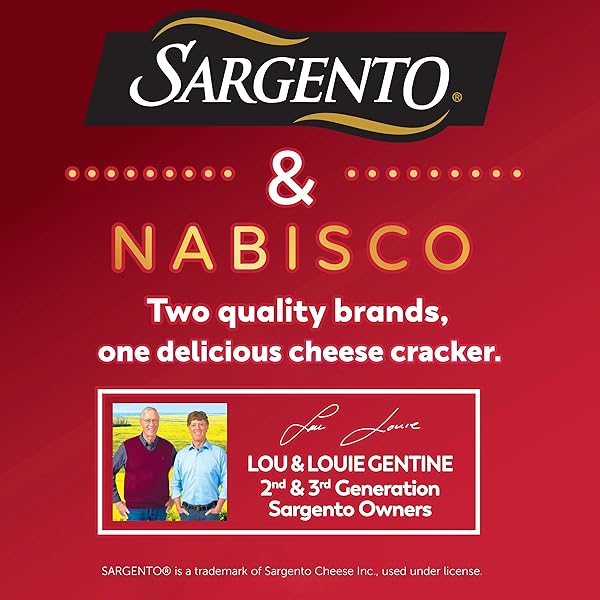 SARGENTO® CHEESE BAKES PEPPER JACK CRACKERS, CHEESE CRACKERS, LUNCH SNACKS, 4.5 OZ