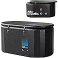PREMIUM - Lay Down Ice Bath Tub for Athletes | Inflatable, Portable, Durable | Cold Plunge Tub with Chiller Connectivity - 116 Gallon Capacity, 54"L x 30"W x 24"H