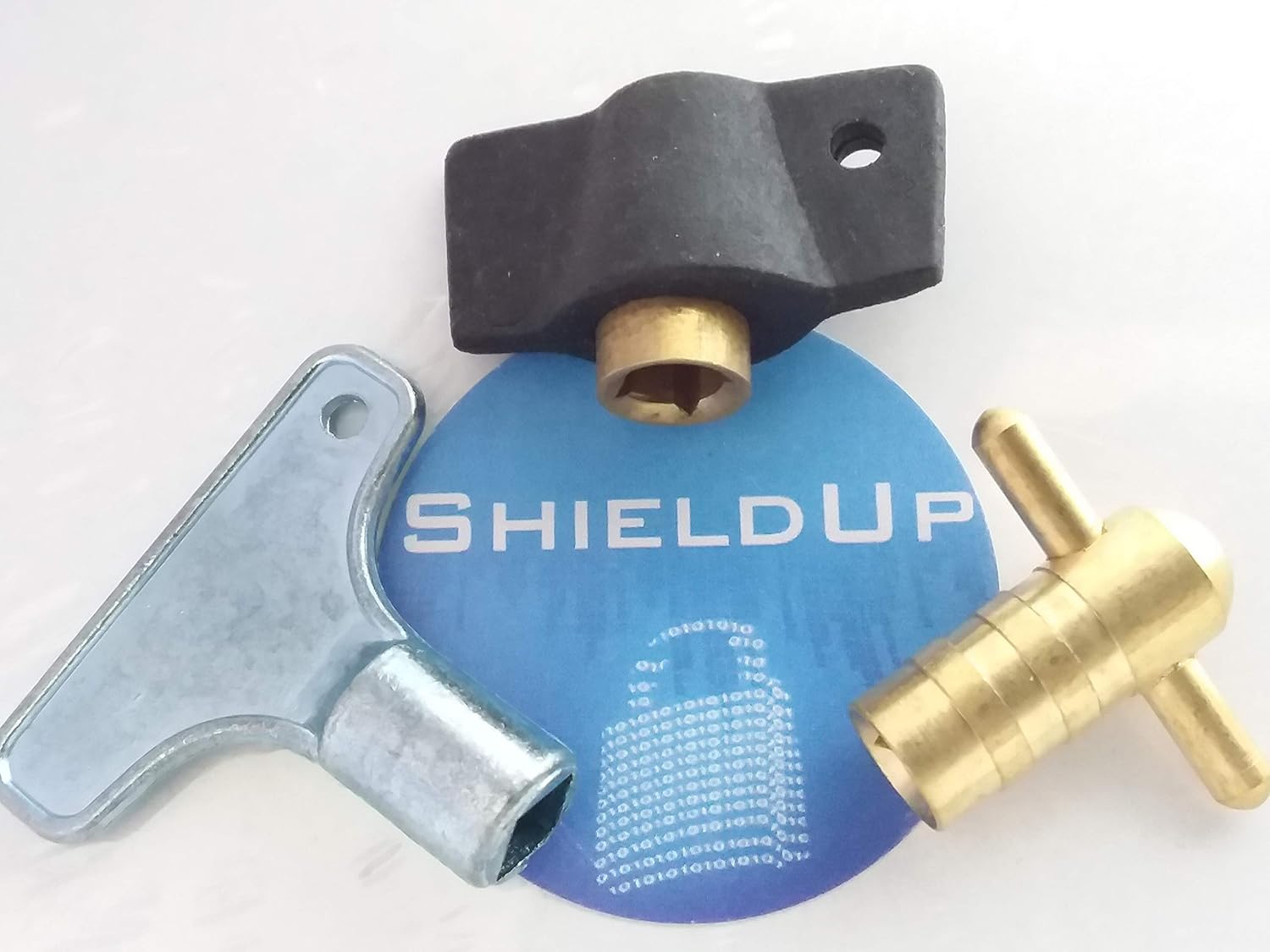 ShieldUp Radiator Keys | Pack of 3 | Rad Valve Bleed Keys – BigaMart
