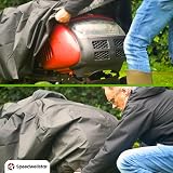 Speedwellstar Ride Lawn Mower Cover 600D PU Backing 155x110x103 cm view 7