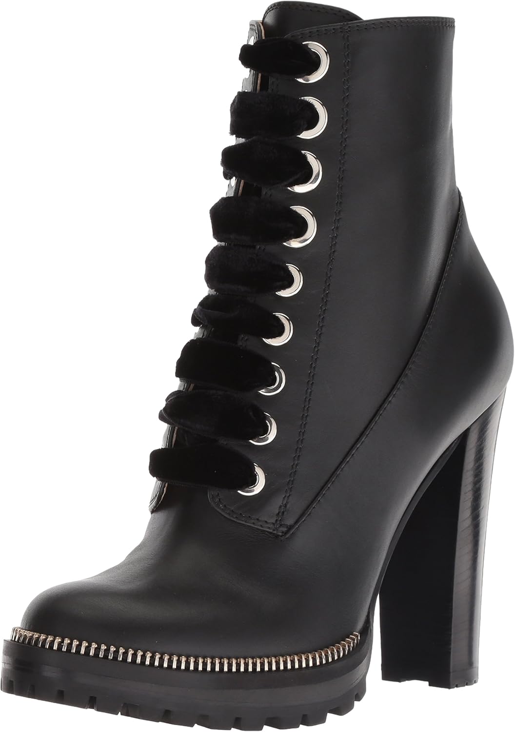 sergio rossi lace up booties
