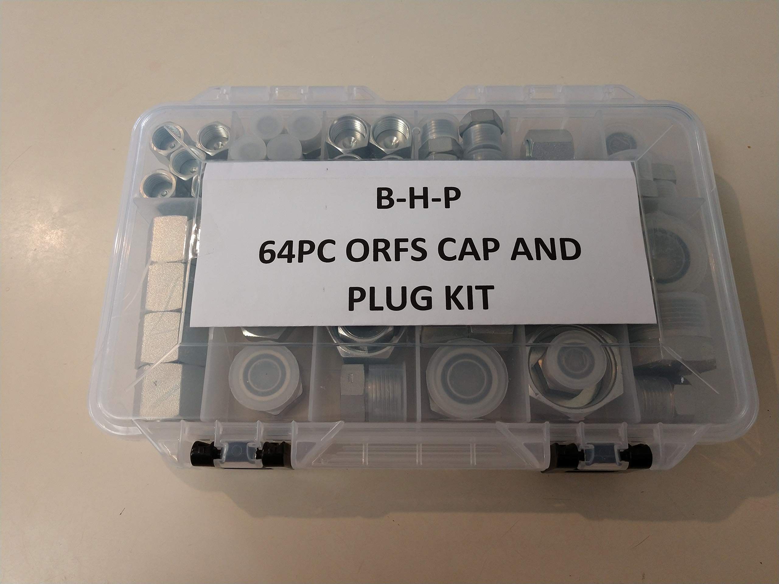 SCHMIDT HYDRAULIC 64 Pcs Lot JIC Hydraulic Adapter + 64 Pcs Lot ORFS O